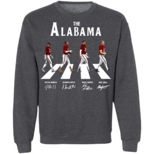 The Alabama Abbey Road Signatures Shirt