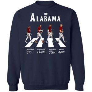 The Alabama Abbey Road Signatures Shirt
