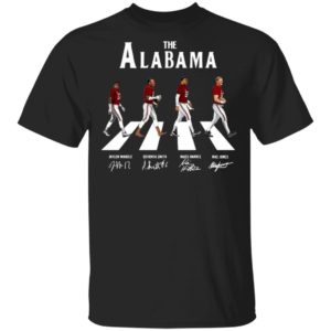The Alabama Abbey Road Signatures Shirt