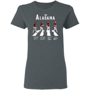 The Alabama Abbey Road Signatures Shirt