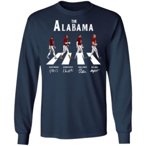 The Alabama Abbey Road Signatures Shirt