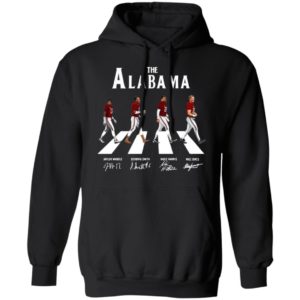 The Alabama Abbey Road Signatures Shirt