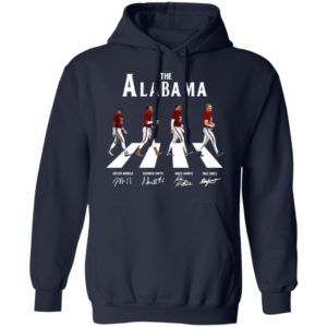 The Alabama Abbey Road Signatures Shirt