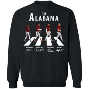 The Alabama Abbey Road Signatures Shirt