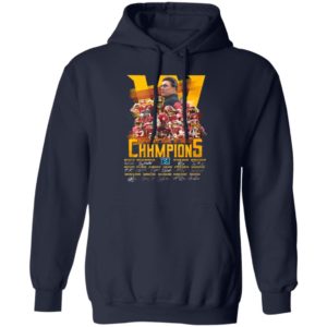 Washington Redskins Football 2020 NFC East Division Champions Signatures Shirt