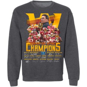 Washington Redskins Football 2020 NFC East Division Champions Signatures Shirt