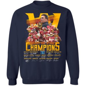 Washington Redskins Football 2020 NFC East Division Champions Signatures Shirt