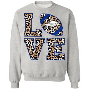 Love Buffalo Bills Football Leopard Shirt
