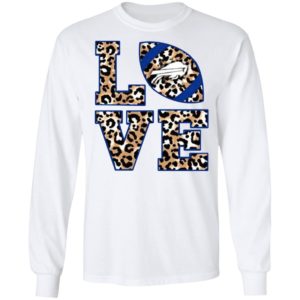 Love Buffalo Bills Football Leopard Shirt