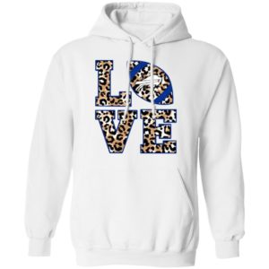 Love Buffalo Bills Football Leopard Shirt