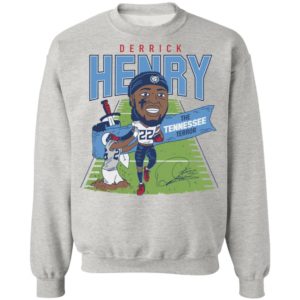 Derrick Henry Caricature Throwback Shirt
