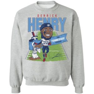 Derrick Henry Caricature Throwback Shirt