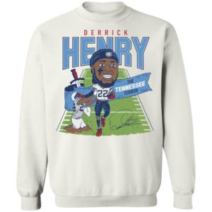 Derrick Henry Caricature Throwback Shirt