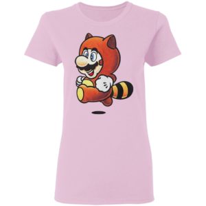 Tanooki Mario Super Mario Bros shirt