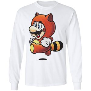 Tanooki Mario Super Mario Bros shirt