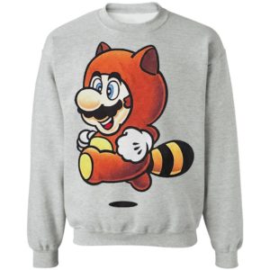 Tanooki Mario Super Mario Bros shirt