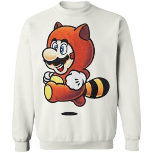 Tanooki Mario Super Mario Bros shirt