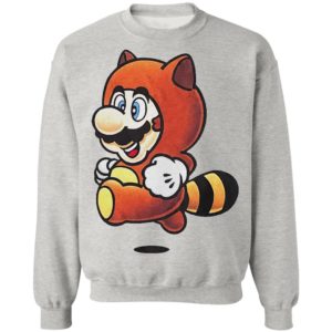 Tanooki Mario Super Mario Bros shirt