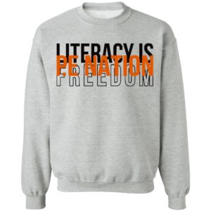 Pe Nation Literacy Is Freedom David Jones Shirt