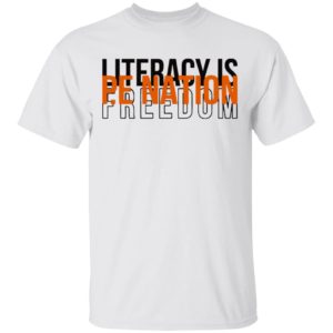 Pe Nation Literacy Is Freedom David Jones Shirt
