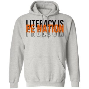Pe Nation Literacy Is Freedom David Jones Shirt