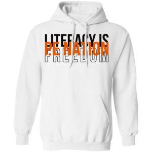 Pe Nation Literacy Is Freedom David Jones Shirt