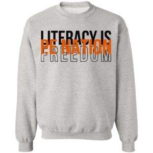 Pe Nation Literacy Is Freedom David Jones Shirt