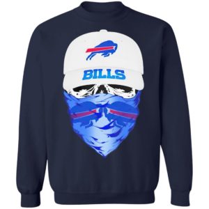 Skull face mask Buffalo Bills Shirt