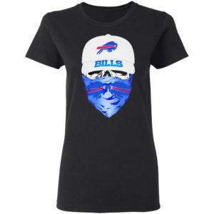 Skull face mask Buffalo Bills Shirt