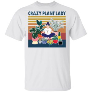 Garden Crazy Plant Lady Vintage Retro shirt