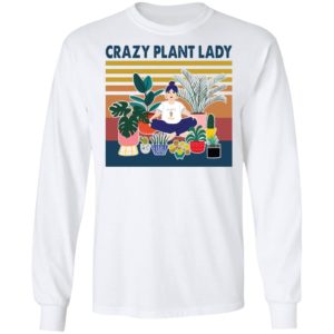 Garden Crazy Plant Lady Vintage Retro shirt