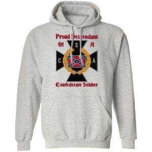 Nice CNA Proud Descendant Of A Confederate Soldier shirt