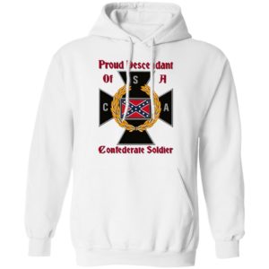 Nice CNA Proud Descendant Of A Confederate Soldier shirt