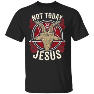 Satan Not Today Jesus ShirtSatan Not Today Jesus Shirt, Long Sleeve, Hoodie