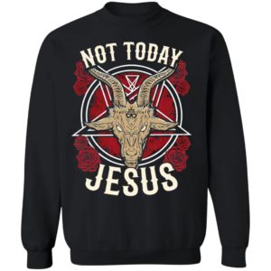 Satan Not Today Jesus ShirtSatan Not Today Jesus Shirt, Long Sleeve, Hoodie