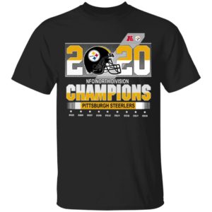 Pittsburgh Steelers Nfc North Division Champions 2002-2020 Shirt