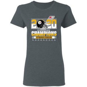 Pittsburgh Steelers Nfc North Division Champions 2002-2020 Shirt