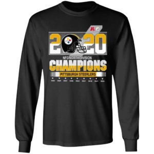 Pittsburgh Steelers Nfc North Division Champions 2002-2020 Shirt
