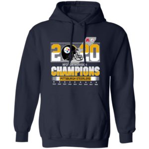 Pittsburgh Steelers Nfc North Division Champions 2002-2020 Shirt