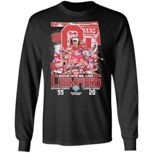Oklahoma Sooners Florida Gators 2020 Goodyear Cotton Bowl Classic Champions Shirt