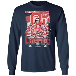 Oklahoma Sooners Florida Gators 2020 Goodyear Cotton Bowl Classic Champions Shirt