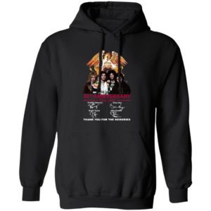 Queen 50Th Anniversary Thank You For The Memories Signatures shirt