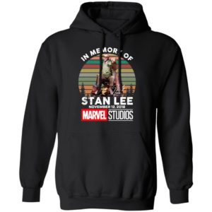 In Memory Of Stan Lee November 12 2018 Marvel Studios Signature Retro Shirt