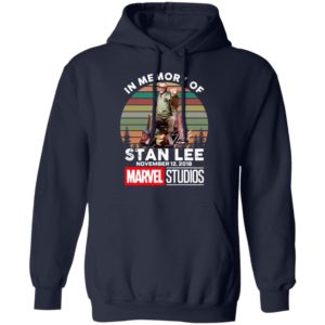 In Memory Of Stan Lee November 12 2018 Marvel Studios Signature Retro Shirt