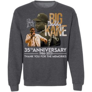 Big Kanne 35th Anniversary 1986 2021 Thank You For The Memories Signature Shirt