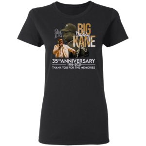 Big Kanne 35th Anniversary 1986 2021 Thank You For The Memories Signature Shirt