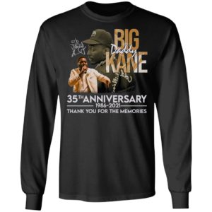 Big Kanne 35th Anniversary 1986 2021 Thank You For The Memories Signature Shirt