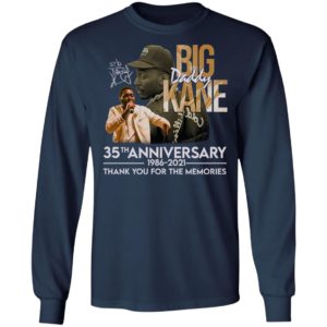 Big Kanne 35th Anniversary 1986 2021 Thank You For The Memories Signature Shirt