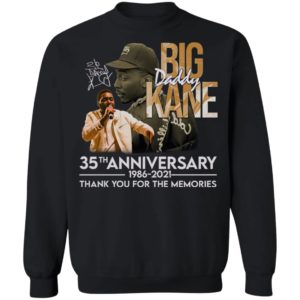 Big Kanne 35th Anniversary 1986 2021 Thank You For The Memories Signature Shirt