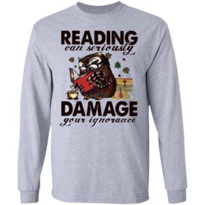 Owl Reading Can Seriously Damage Your Ignorance Shirt